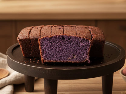Filipino Ube Purple Yam Loaf | Moist Butter Pound Cake