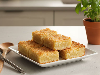Gluten Free Hawaiian Coconut Butter Mochi - 16 Squares