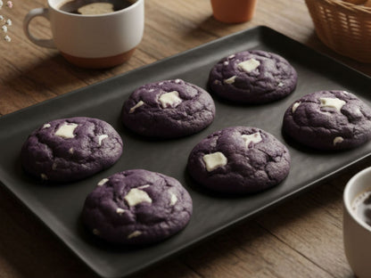 2 Dozen Soft Purple Yam Ube White Chocolate Chip Cookies