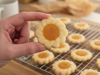 Eggless Pineapple Tarts Singapore Style – Homemade Jam Buttery Shortbread Kuih Cookies