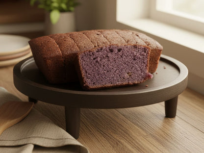 Filipino Ube Purple Yam Loaf | Moist Butter Pound Cake