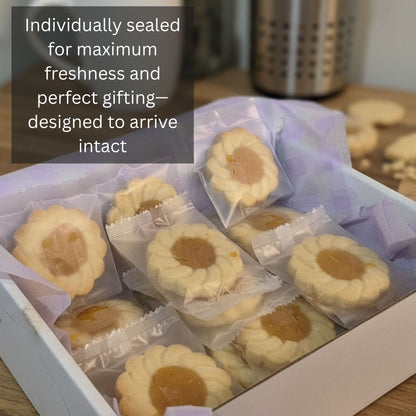 Eggless Pineapple Tarts Singapore Style – Homemade Jam Buttery Shortbread Kuih Cookies
