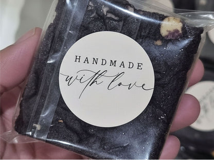 Ube Brownies with White Chocolate Wafers | Purple Yam Filipino Treat