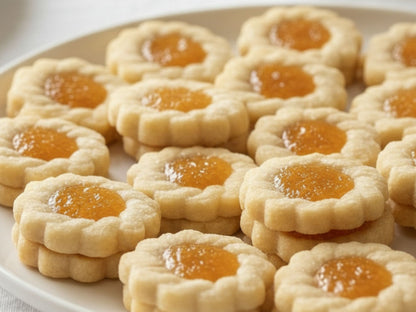Eggless Pineapple Tarts Singapore Style – Homemade Jam Buttery Shortbread Kuih Cookies