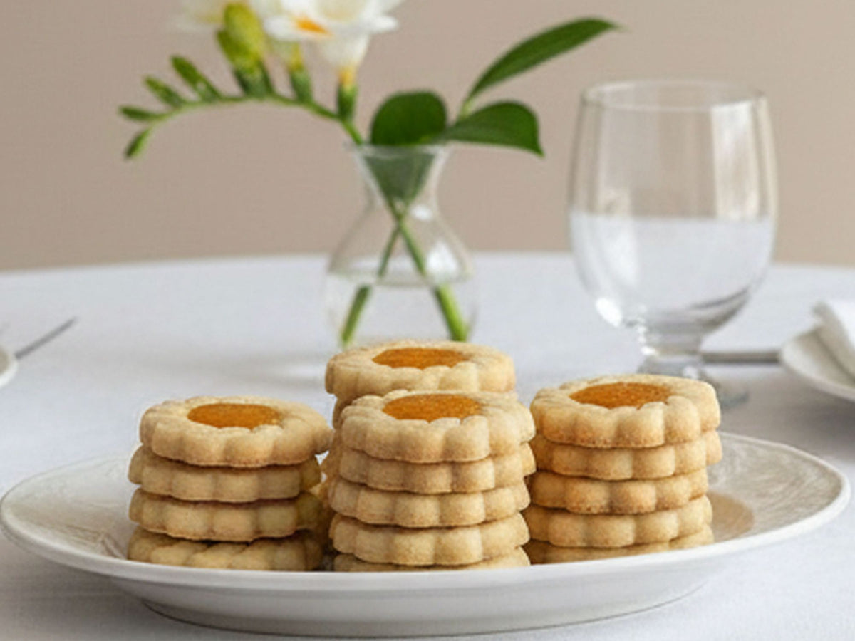 Eggless Pineapple Tarts Singapore Style – Homemade Jam Buttery Shortbread Kuih Cookies