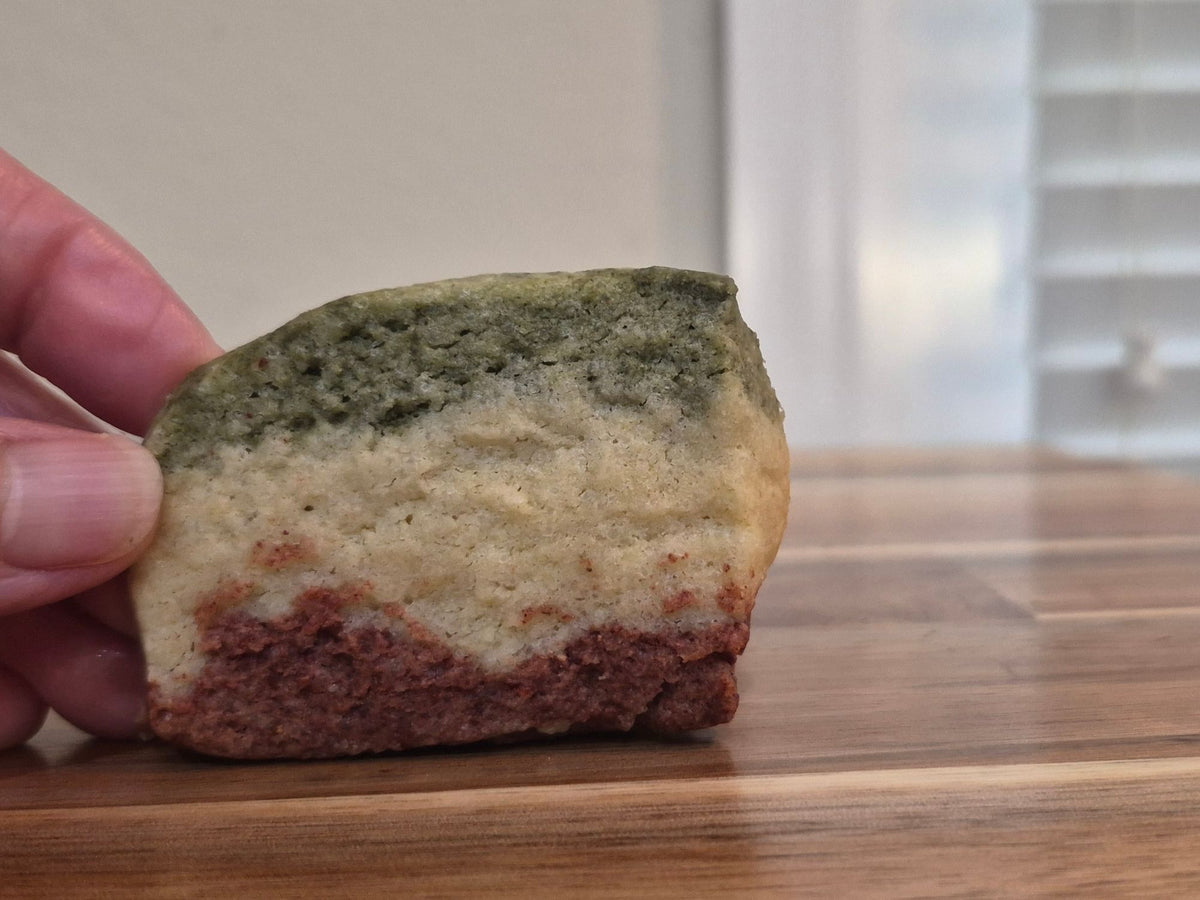 Matcha Strawberry Shortbread Cookies – Japanese Inspired Tea Time Treat