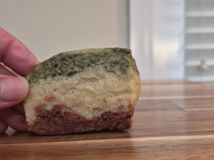 Matcha Strawberry Shortbread Cookies – Japanese Inspired Tea Time Treat