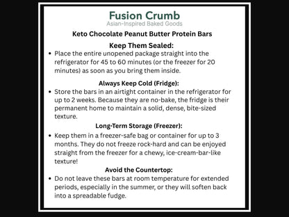 Keto Chocolate Peanut Butter Protein Bars