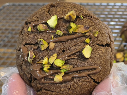 Handmade Pistachio Knafeh Stuffed Dubai Cookies