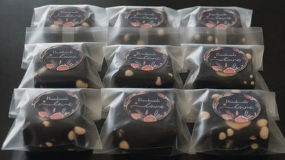Ube Brownies with White Chocolate Wafers | Purple Yam Filipino Treat