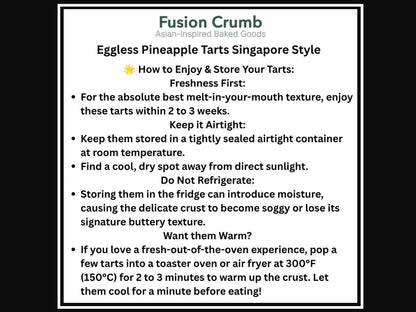 Eggless Pineapple Tarts Singapore Style – Homemade Jam Buttery Shortbread Kuih Cookies